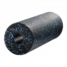Массажный ролик (валик, роллер) гладкий 4FIZJO EPP PRO+ 45 x 14.5 см 4FJ1141 Black/Blue