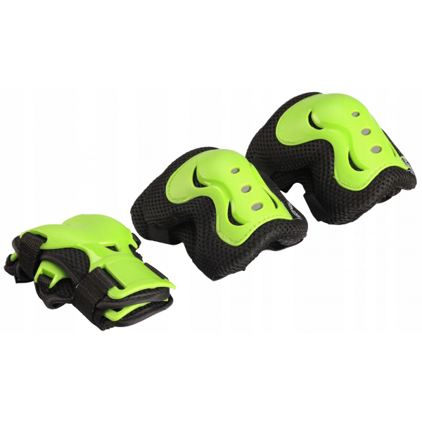Комплект защитный SportVida 3 в 1 SV-KY0001-M Size M Black/Green