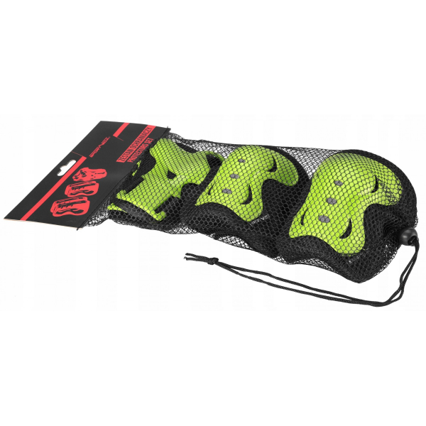 Комплект защитный SportVida 3 в 1 SV-KY0001-M Size M Black/Green