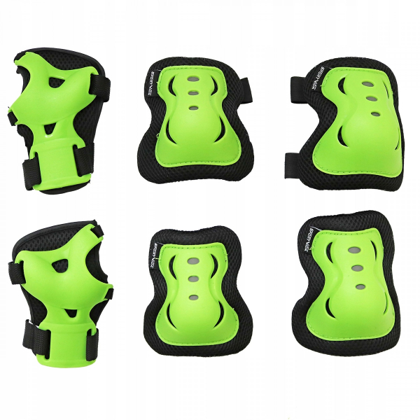 Комплект защитный SportVida 3 в 1 SV-KY0001-M Size M Black/Green