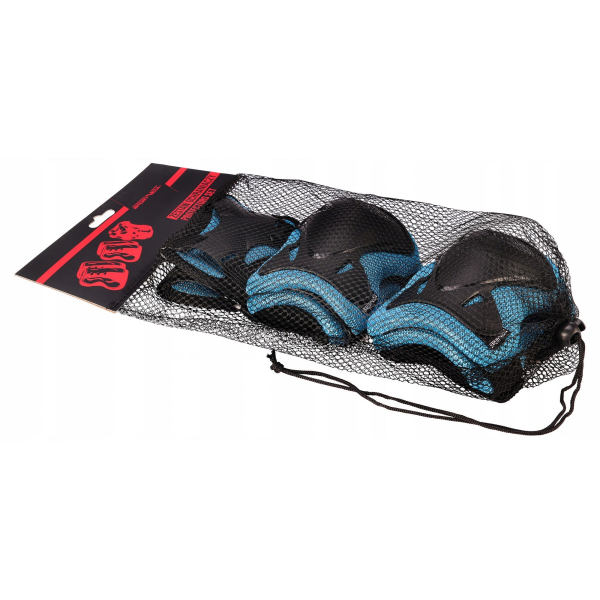 Комплект защитный SportVida 3 в 1 SV-KY0005-S Size S Blue/Black