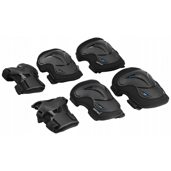Комплект защитный SportVida 3 в 1 SV-KY0003-L Size L Black/Blue