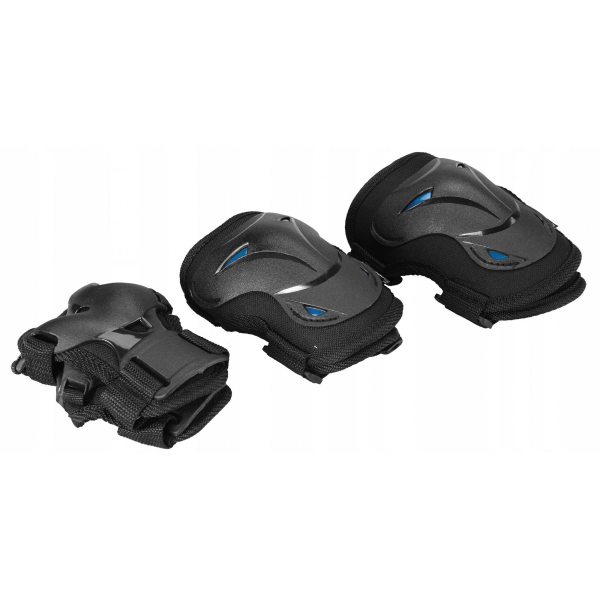 Комплект защитный SportVida 3 в 1 SV-KY0003-L Size L Black/Blue