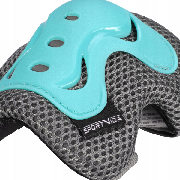 Комплект защитный SportVida 3 в 1 SV-KY0008-L Size L Blue/Grey