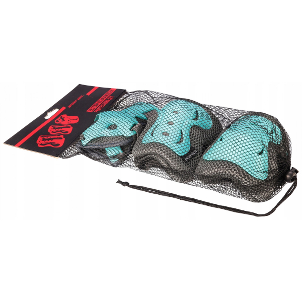 Комплект защитный SportVida 3 в 1 SV-KY0008-L Size L Blue/Grey