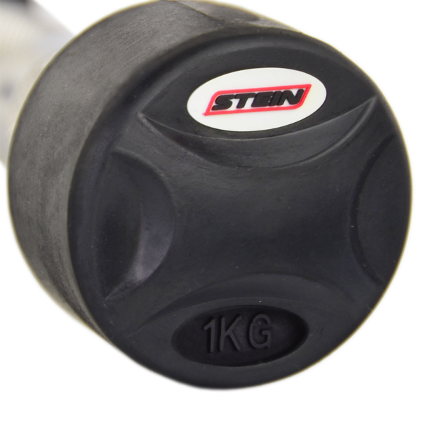 Гантель прогумована Stein 1 кг DB3051-1