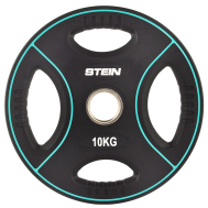 Диск поліуретановий чорний Stein 10 кг DB6091-10