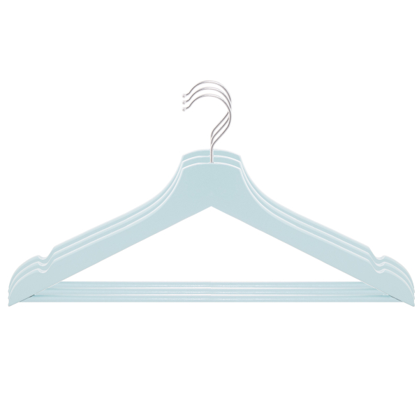 Набір дерев'яних плечиків (вішаків) для одягу 3 шт Springos HG0007