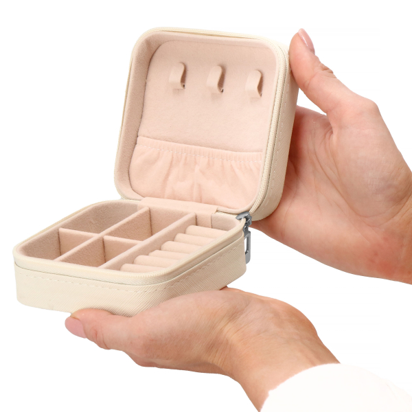 Скринька для прикрас (футляр для біжутерії) Springos 10 x 10 x 5 см HA1073