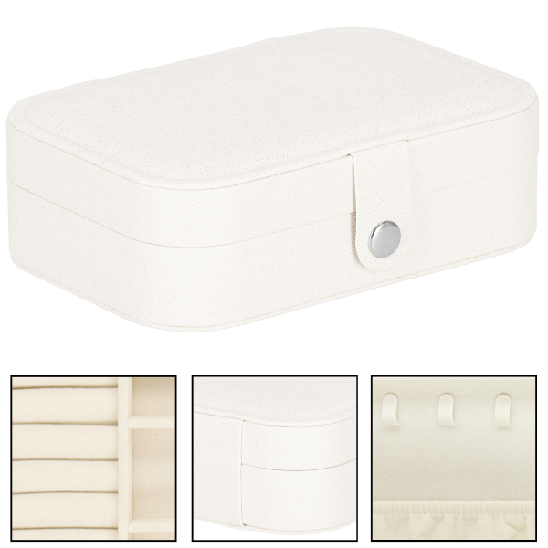 Скринька для прикрас (футляр для біжутерії) Springos 16 x 11 x 5 см HA1034