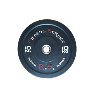 Бамперный диск для кроссфита Fitness Service 10 кг