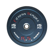 Бамперный диск для кроссфита Fitness Service 15 кг