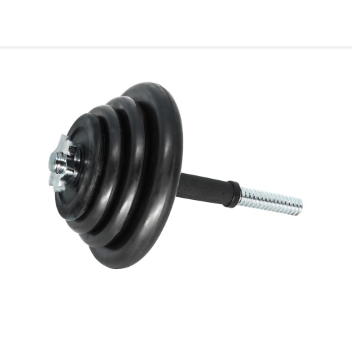 Гантелі набірні Generation Fitness DB-01-39 кг (ручка - каучук) пара — фото 3