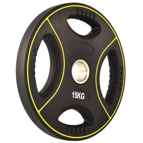 Олімпійський диск уретановий Generation Fitness FF51C4D-15 кг — фото 3