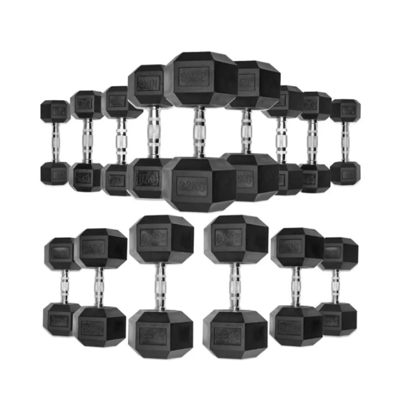 Гексагональна гантель Generation Fitness FF 51D2C-42.5 кг