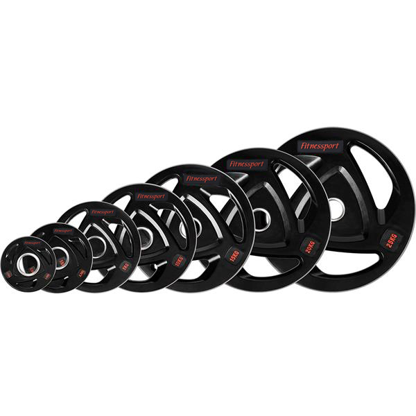 Набор дисков для штанги Fitnessport RCP17 157,5 кг