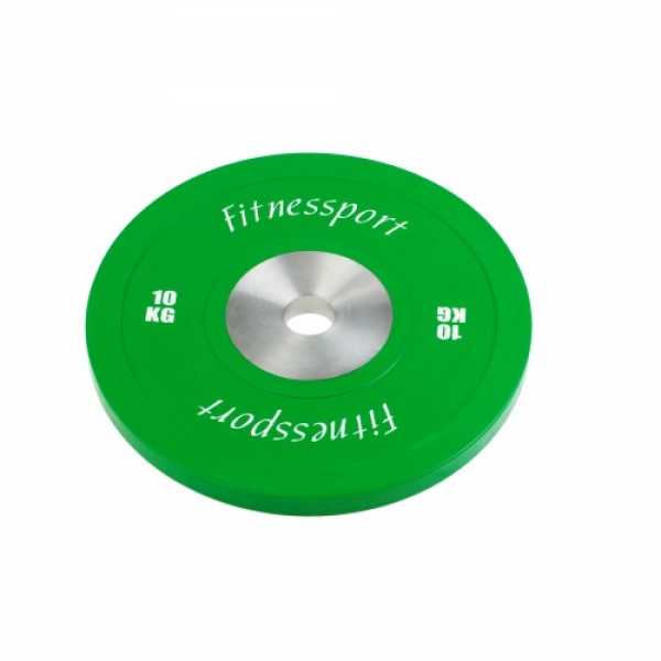 Набор бамперных дисков для кроссфит 5-25 кг Fitnessport RCP22
