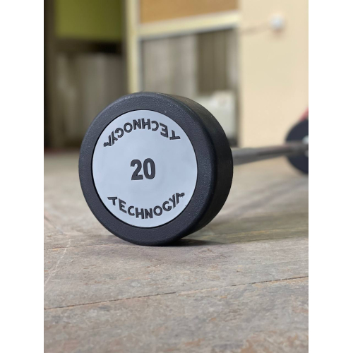 Набір прямих фіксованих штанг крок 5 вага 270 кг Technogym TGP-10-50 кг — фото 4