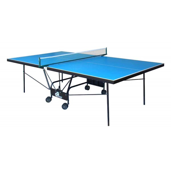 Всепогодный теннисный GSI-Sport стол Compact Outdoor Blue Od-4