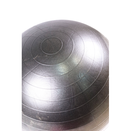 М'яч для фітнесу Generation Fitness Anti-Burst FF-75 см Silver з насосом — фото 4