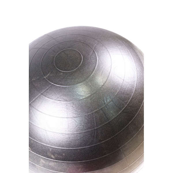 М'яч для фітнесу Generation Fitness Anti-Burst FF-65 см Silver з насосом