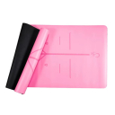 Мат для йоги Generation Fitness 183х61х0,6 рожевий