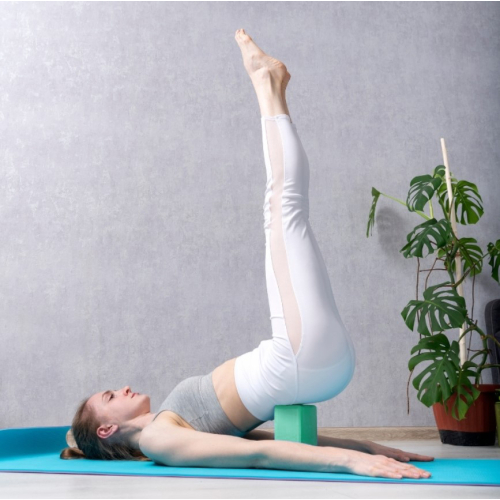 Блок для йоги Generation Fitness FF22E1 turquoise (бірюзовий) — мініатюра 10