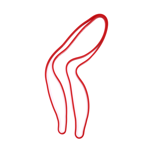 Гума для підтягувань  Generation Fitness FF31D1 (red) 15-35lb — фото 4