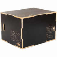 Пліометричний бокс (тумба для кросфіту) Generation Fitness FF32G4A 50/61/76см (чорний)