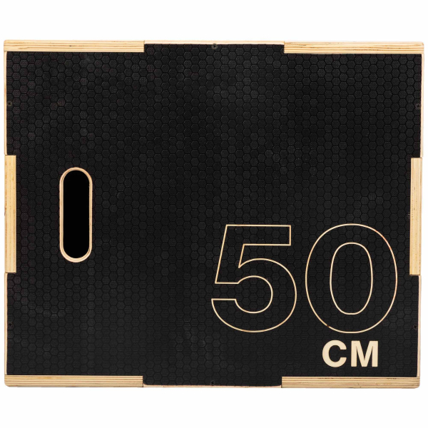 Пліометричний бокс (тумба для кросфіту) Generation Fitness FF32G4A 50/61/76см (чорний)