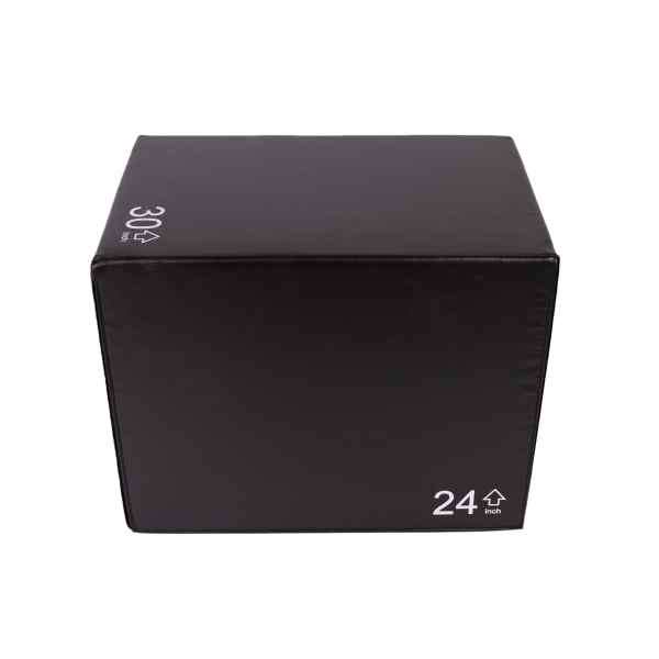 Пліометричний бокс (тумба для кросфіту) Generation Fitness FF32G5A 50/61/76см (чорний)