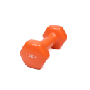 Гантель для фітнесу з вініловим покриттям Generation Fitness FF51D3A-1.5kg (помаранчевий)