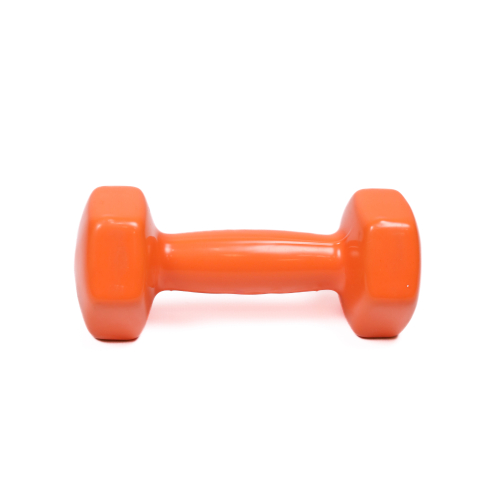 Гантель для фітнесу з вініловим покриттям Generation Fitness FF51D3A-1.5kg (помаранчевий) — фото 3