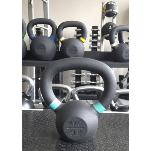 Гиря тренувальна чавунна 4 кг Generation Fitness FF51F2-4kg — фото 4