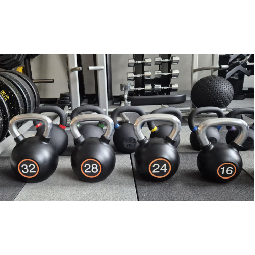 Гиря чавунна обгумована 12 кг Generation Fitness FF51F3-12kg — мініатюра 7