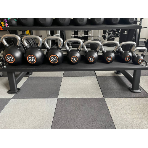 Гиря чавунна обгумована 12 кг Generation Fitness FF51F3-12kg — мініатюра 10