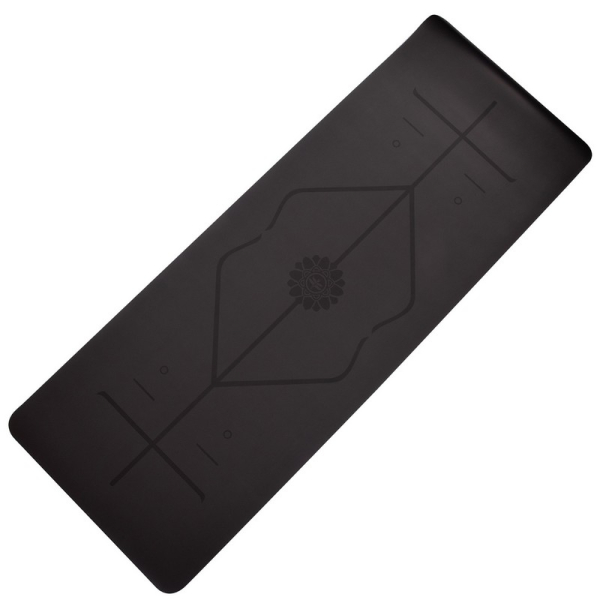 Мат для йоги Generation Fitness 183х61х0,6 чорний