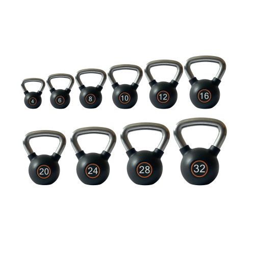 Гиря чавунна обгумована 32 кг Generation Fitness FF51F3-32kg — фото 5
