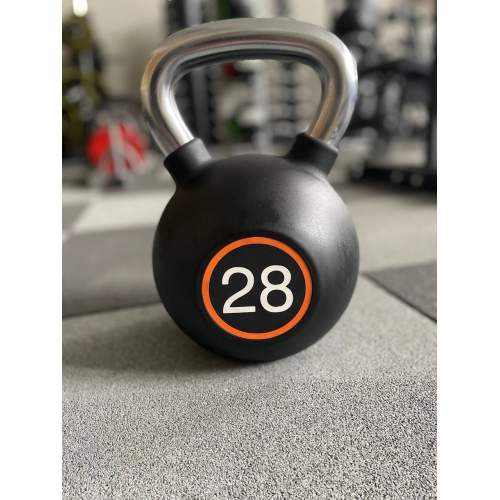 Гиря чавунна обгумована 28 кг Generation Fitness FF51F3-28kg — мініатюра 7