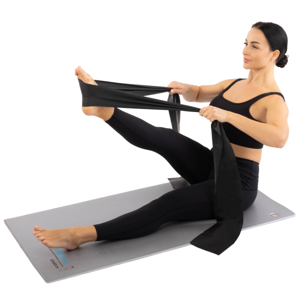 Стрічка-еспандер 15-20 кг 200х15х0.7 см XL black Generation Fitness