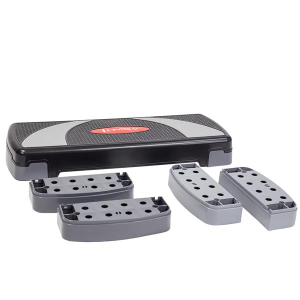 Степ-платформа Fitnessport HMS AS004 Black 3-ступінчаста
