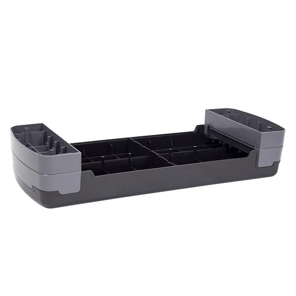 Степ-платформа Fitnessport HMS AS004 Black 3-ступінчаста