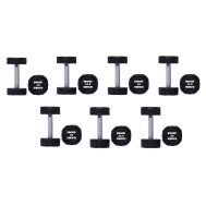 Гантельний ряд 10-25 кг Hammer Strength TPU (7 пар) 245 кг