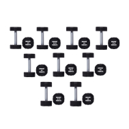 Гантельний ряд 10-30 кг Hammer Strength TPU (9 пар) 360 кг