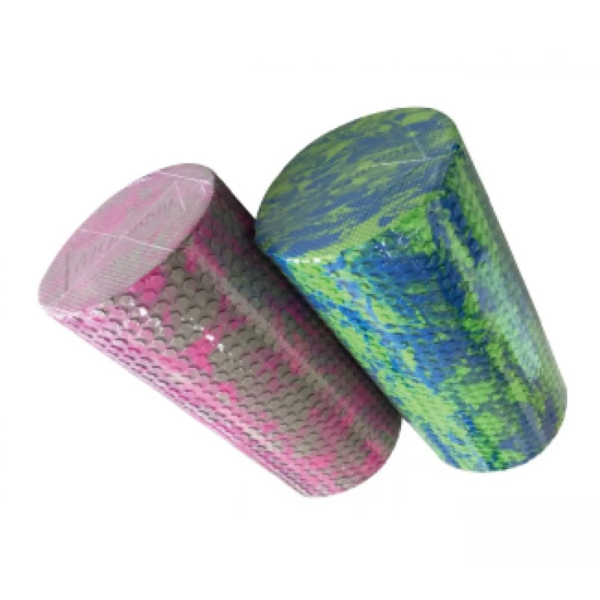 Роллер для занять йогою і пілатесом Ecofit MDF055 45*15см синьо-зелений