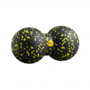 Массажный мяч двойной 4FIZJO EPP DuoBall 08 4FJ0083 Black/Yellow