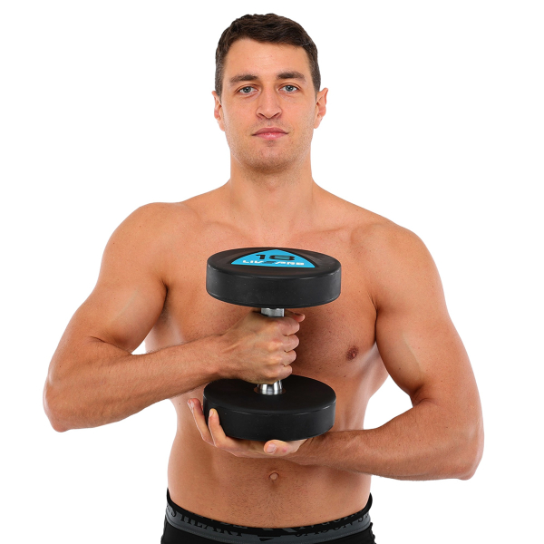 Гантелі з поліуретановим покриттям 18 кг LiveUp 2 шт