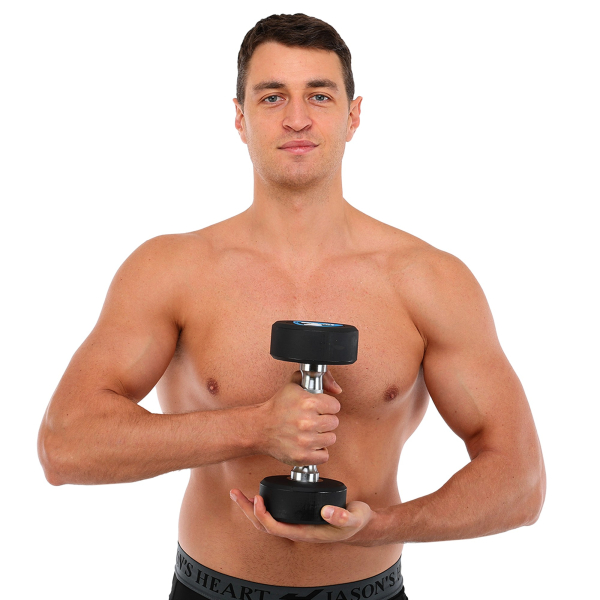 Гантелі з поліуретановим покриттям 7 кг LiveUp 2 шт