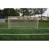 Алюминиевые футбольные ворота FIFA 7,32x2,44 м переносные Polsport PL-9413