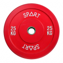 Бамперный диск цветной 25 кг SPART PL42-25